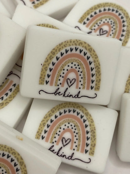 Be Kind Silicone Focal Bead