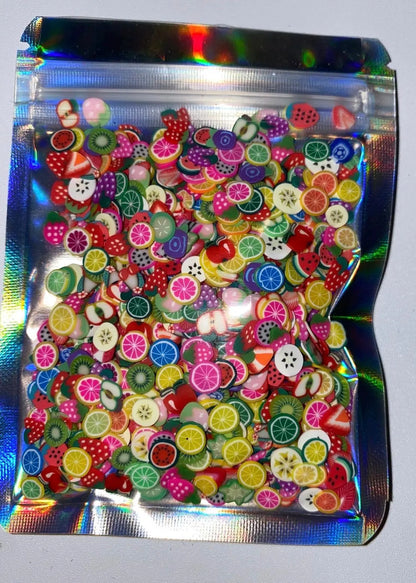 Fruit Polymer Clay Slices