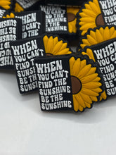 Load image into Gallery viewer, Be The Sunshine Silicone Focal Bead
