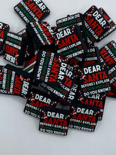 Load image into Gallery viewer, Dear Santa Silicone Focal Bead
