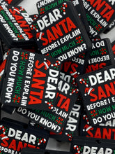 Load image into Gallery viewer, Dear Santa Silicone Focal Bead
