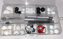 Load image into Gallery viewer, Snow Day DIY Bead Kit -Silicone Beads - make your own pens
