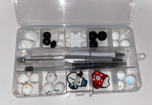 Load image into Gallery viewer, Snow Day DIY Bead Kit -Silicone Beads - make your own pens
