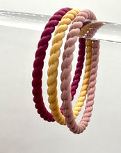 Load image into Gallery viewer, Women’s Braided Silicone Bracelet - Stackable
