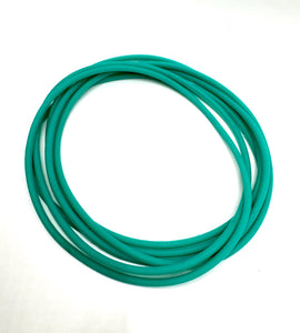 Women’s Silicone Jelly Bracelet - Stackable - set of 6 - size 8.5”