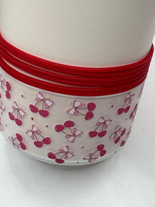 Women’s Silicone Jelly Bracelet - Stackable - set of 6 - size 8.5”