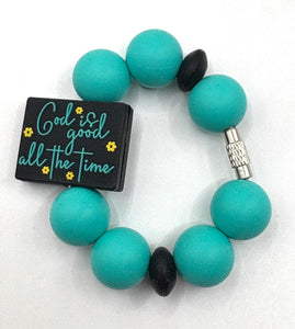 God is Good Beaded Cup Charm - cup handle charm - tumbler charm - accessories