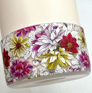 Flowers Transparent Tumbler Boot