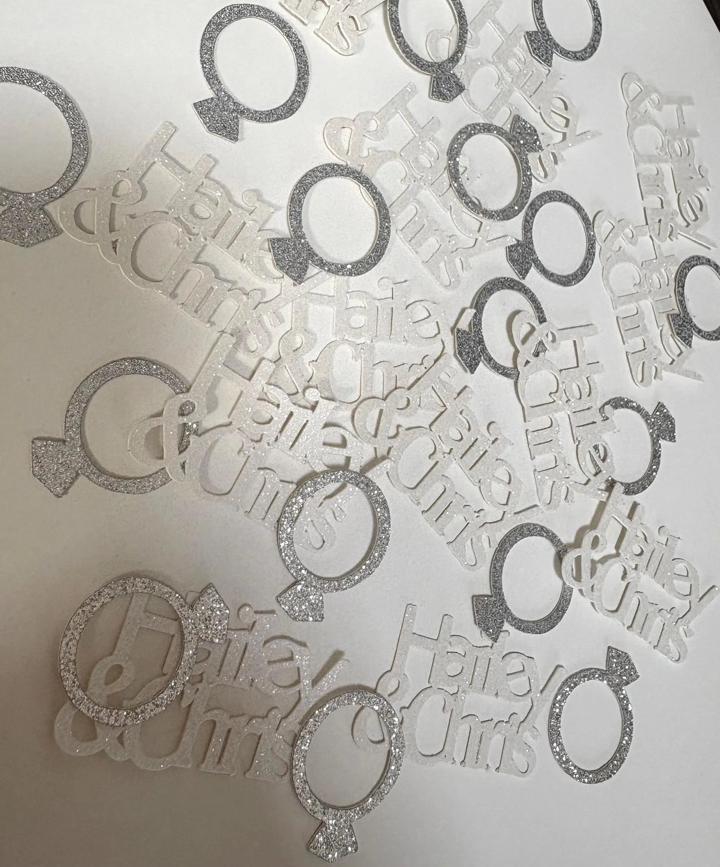 Personalized Confetti -Ring Confetti