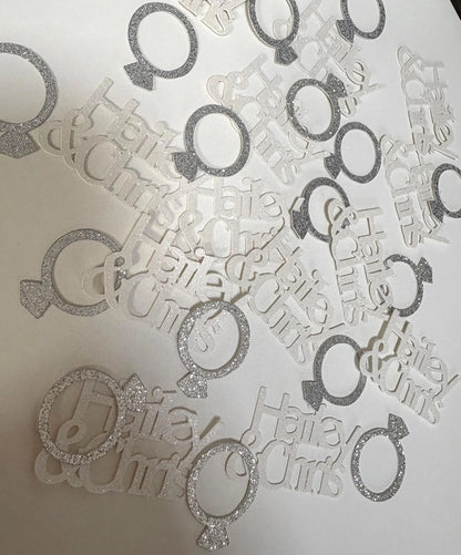 Personalized Confetti -Ring Confetti