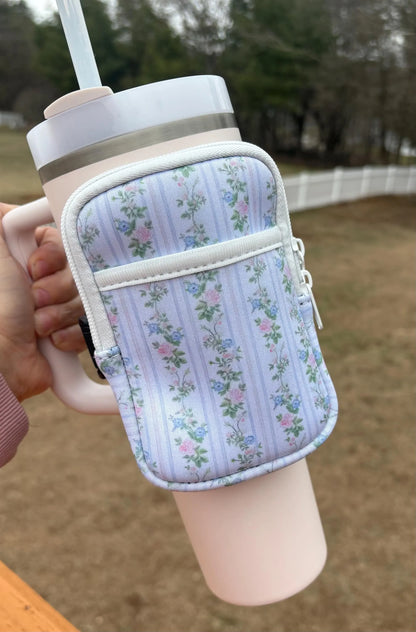 Floral Tumbler Pouch