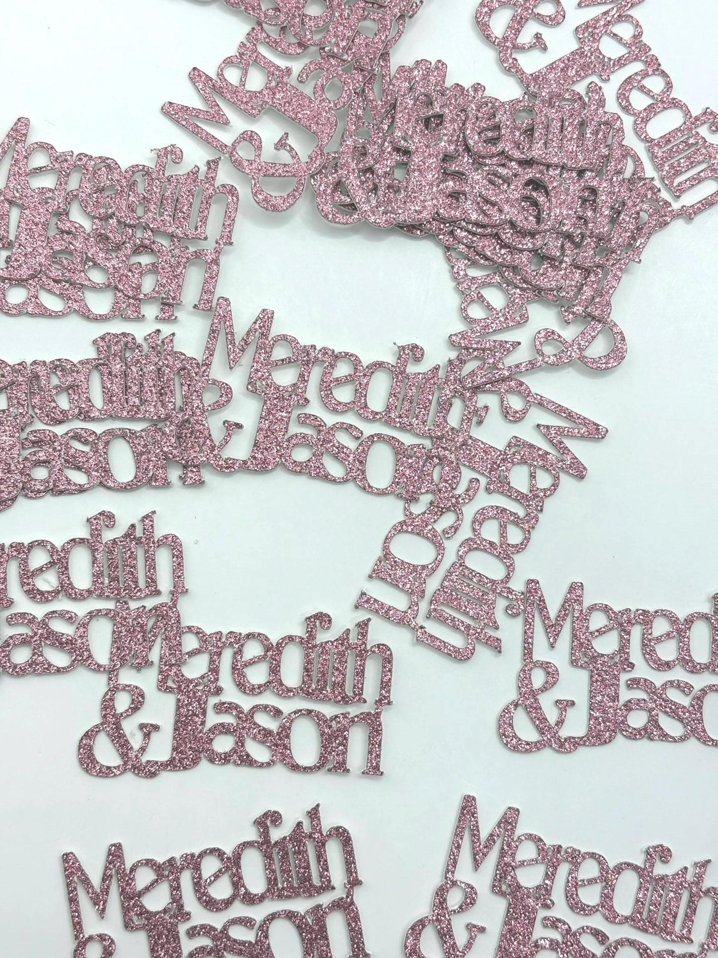 Personalized Confetti with 2 names