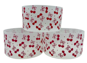 Cherry Transparent Tumbler Boot - Silicone Boot- Tumbler Accessories