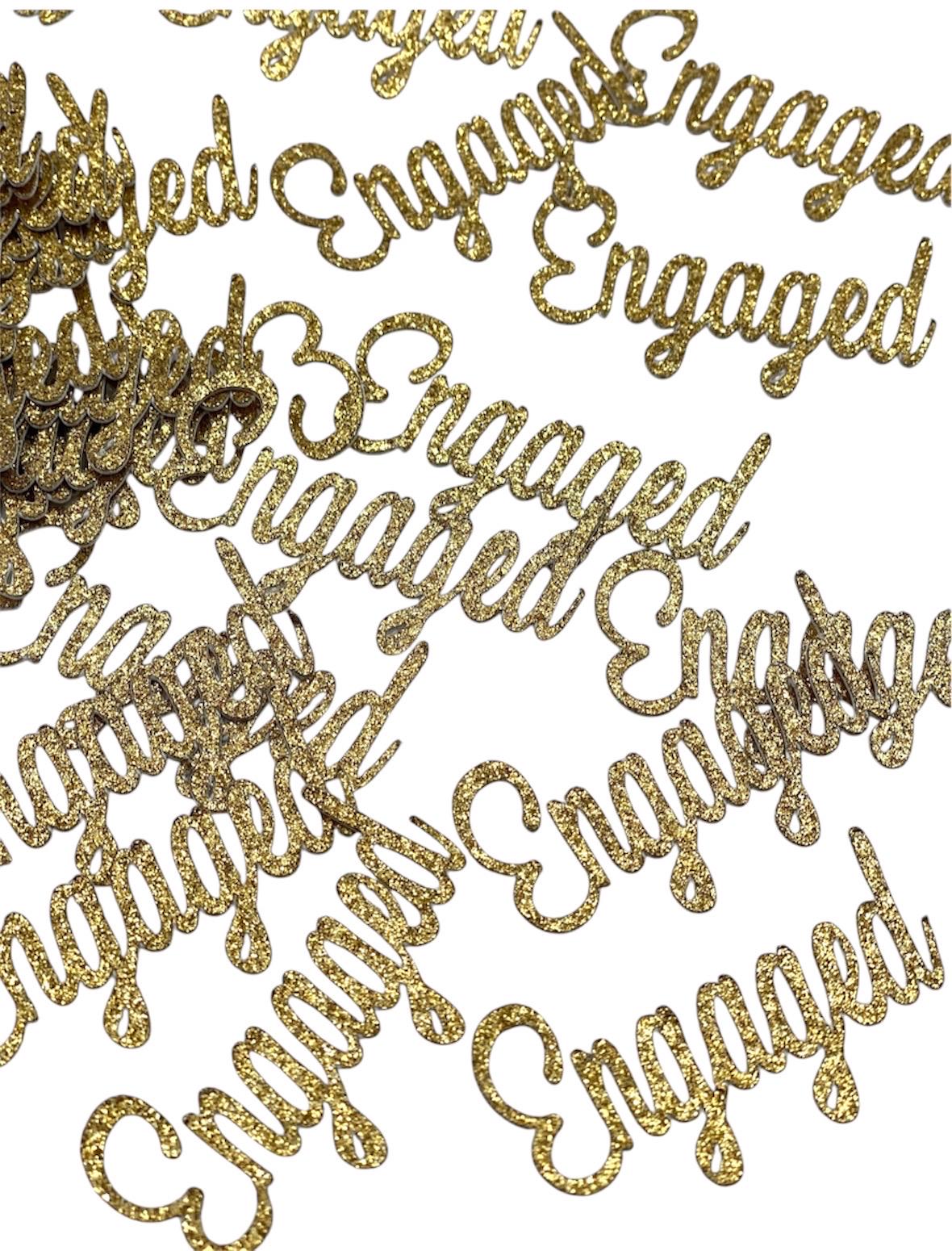 Engaged Confetti