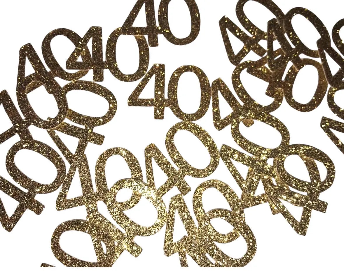 Personalized Age Confetti