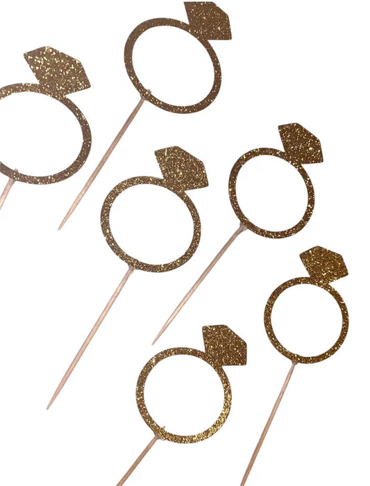 Ring Cupcake Toppers