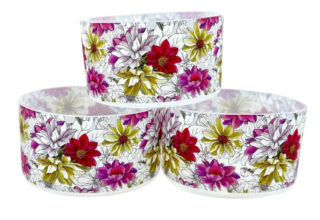 Flower Transparent Tumbler Boot - Silicone Boot- Tumbler Accessories