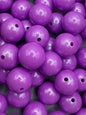 Purple Opal Silicone Beads
