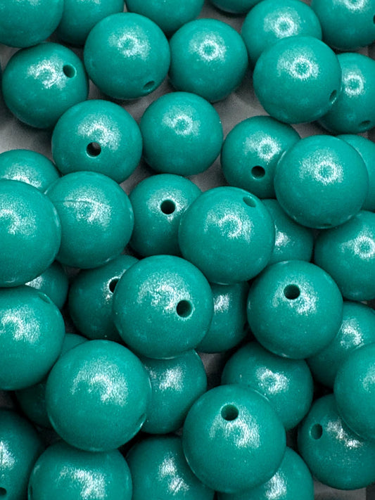 Emerald Opal Silicone Beads