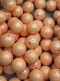 Peach Opal Silicone Beads