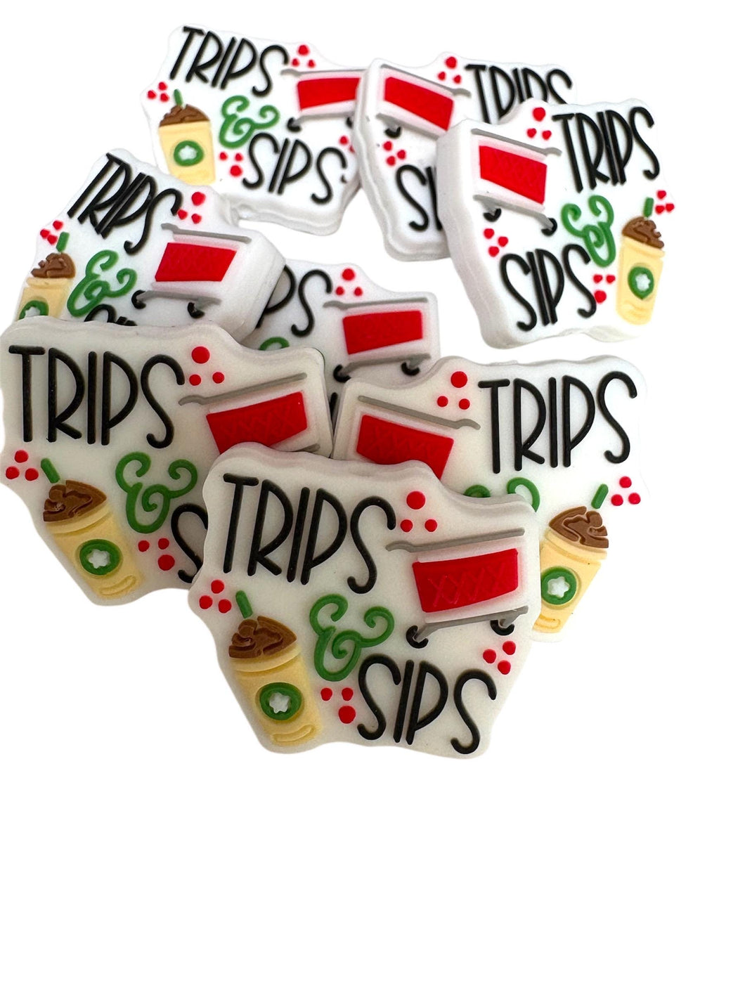 Trips & Sips Silicone Focal Bead