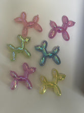 Load image into Gallery viewer, Balloon Dog Acrylic  Focal Beads - 5 Ct
