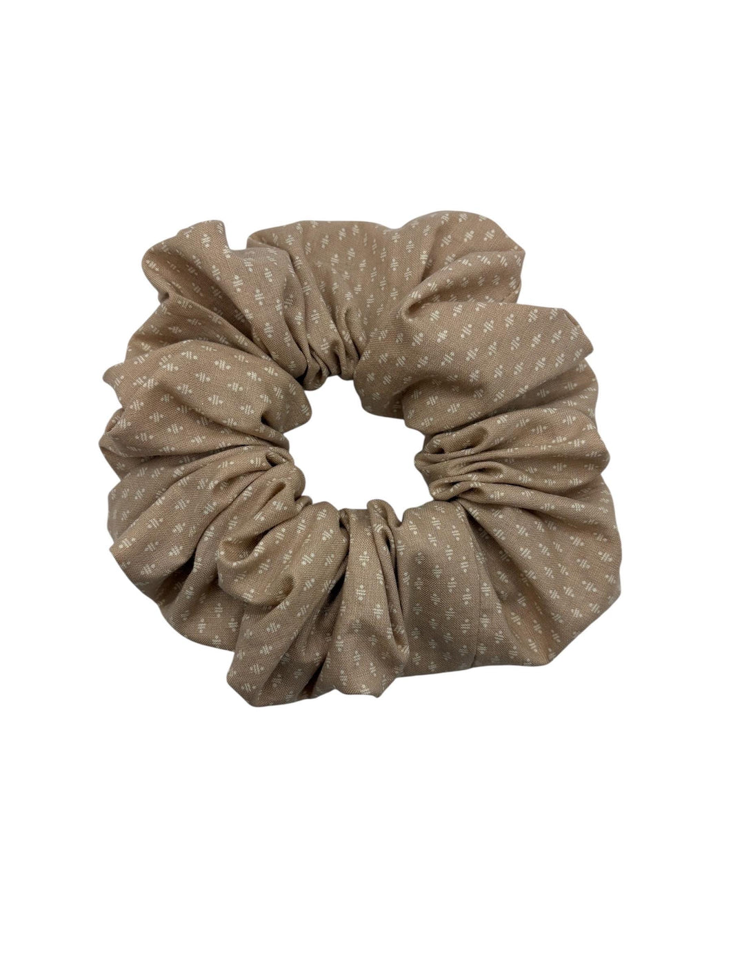 Tan XL Hair Scrunchie - Hair Elastic- Hair Accessories