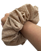 Load image into Gallery viewer, Tan XL Hair Scrunchie - Hair Elastic- Hair Accessories
