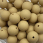 Oatmeal Silicone Beads