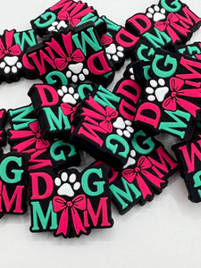 Dog Mom Silicone Focal Bead