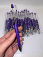 Purple Beadable Plastic Pen, DIY Pen Blank