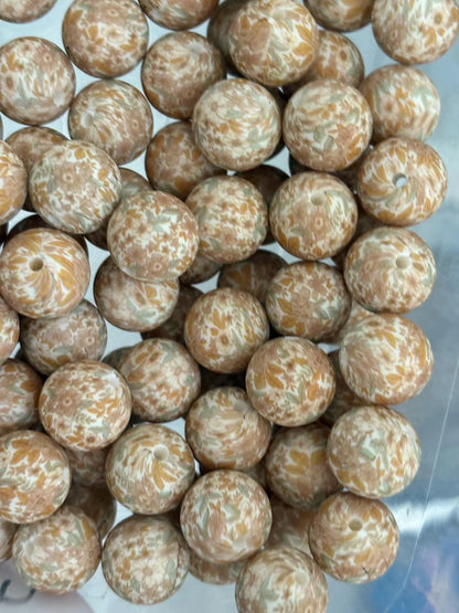 Floral Silicone Beads
