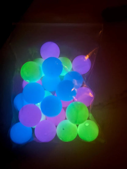 Glow Silicone Beads