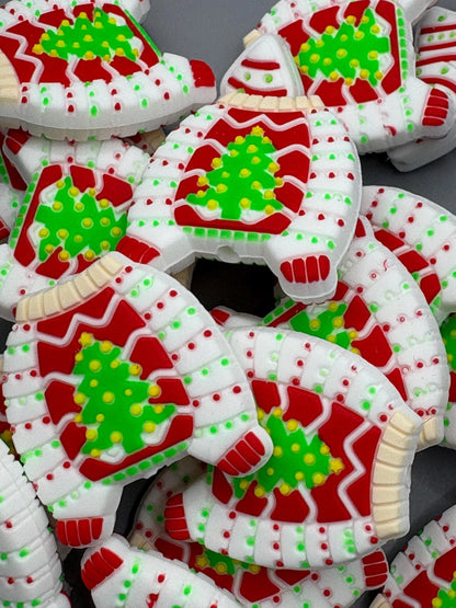 Ugly Christmas Sweater Silicone Focal Bead