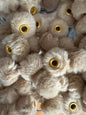 Fuzzy Spacer beads - tan