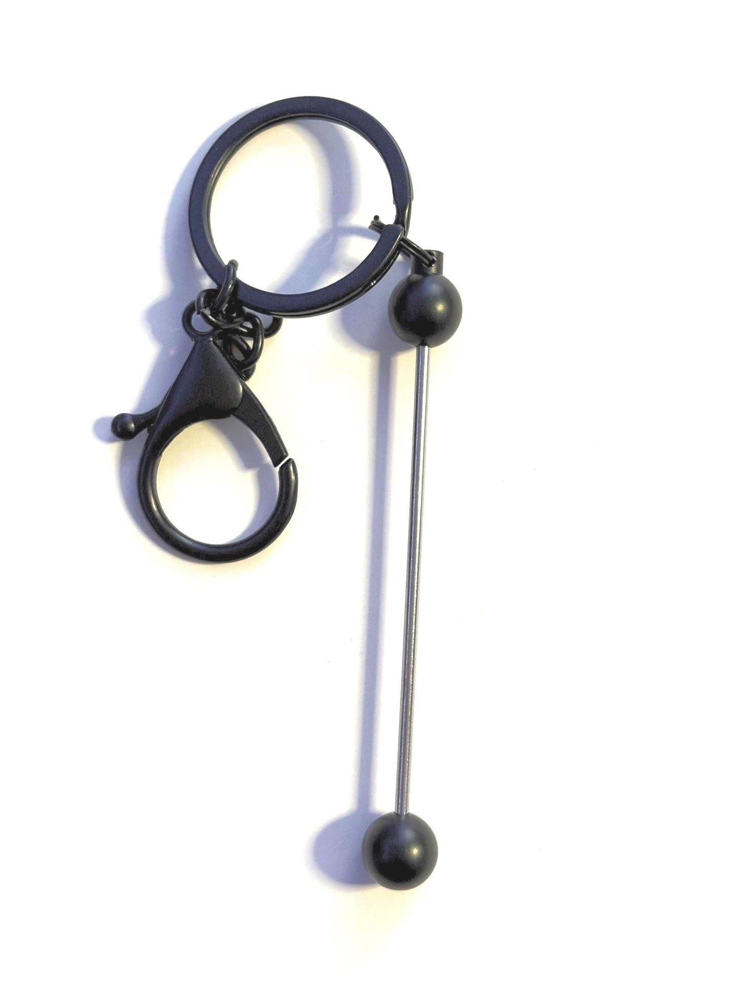 Beadable Bar Keychain
