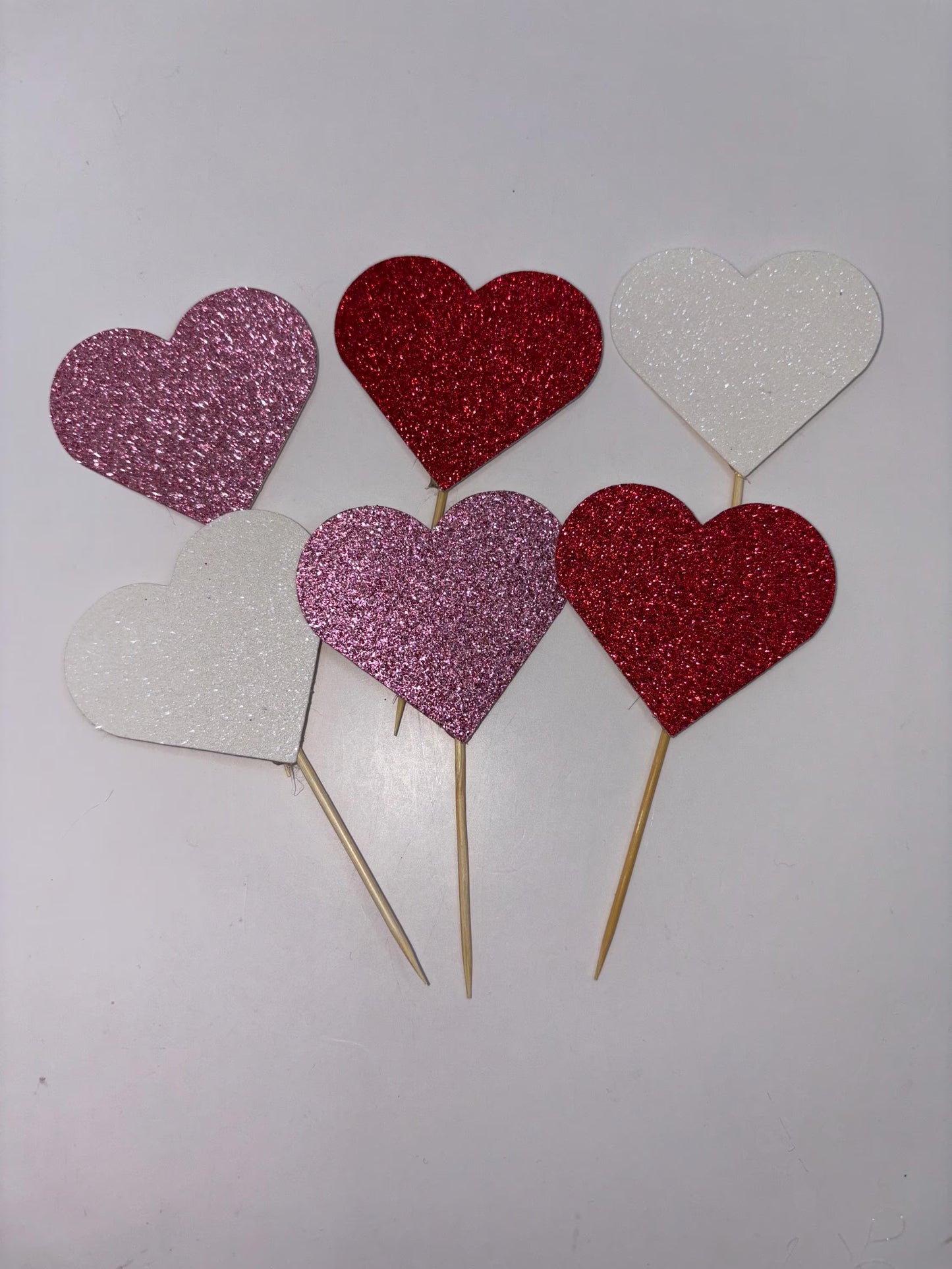 Heart Cupcake Toppers