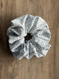 Cloudy Gingham Scrunchie