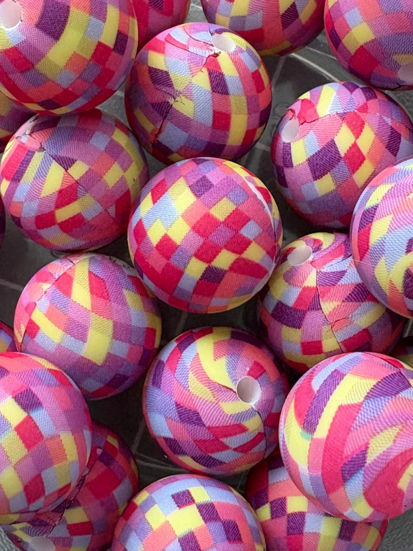 Rainbow Remix Silicone Beads