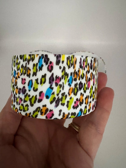 Rainbow Leopard Tumbler Boot