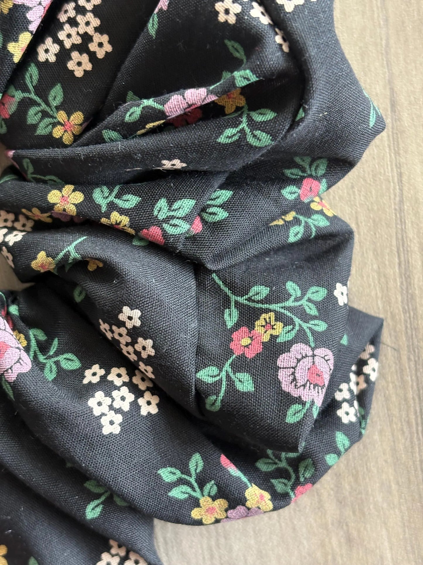 XL Secret Garden Floral Scrunchie