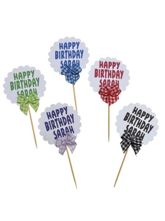 Birthday Cupcake Toppers