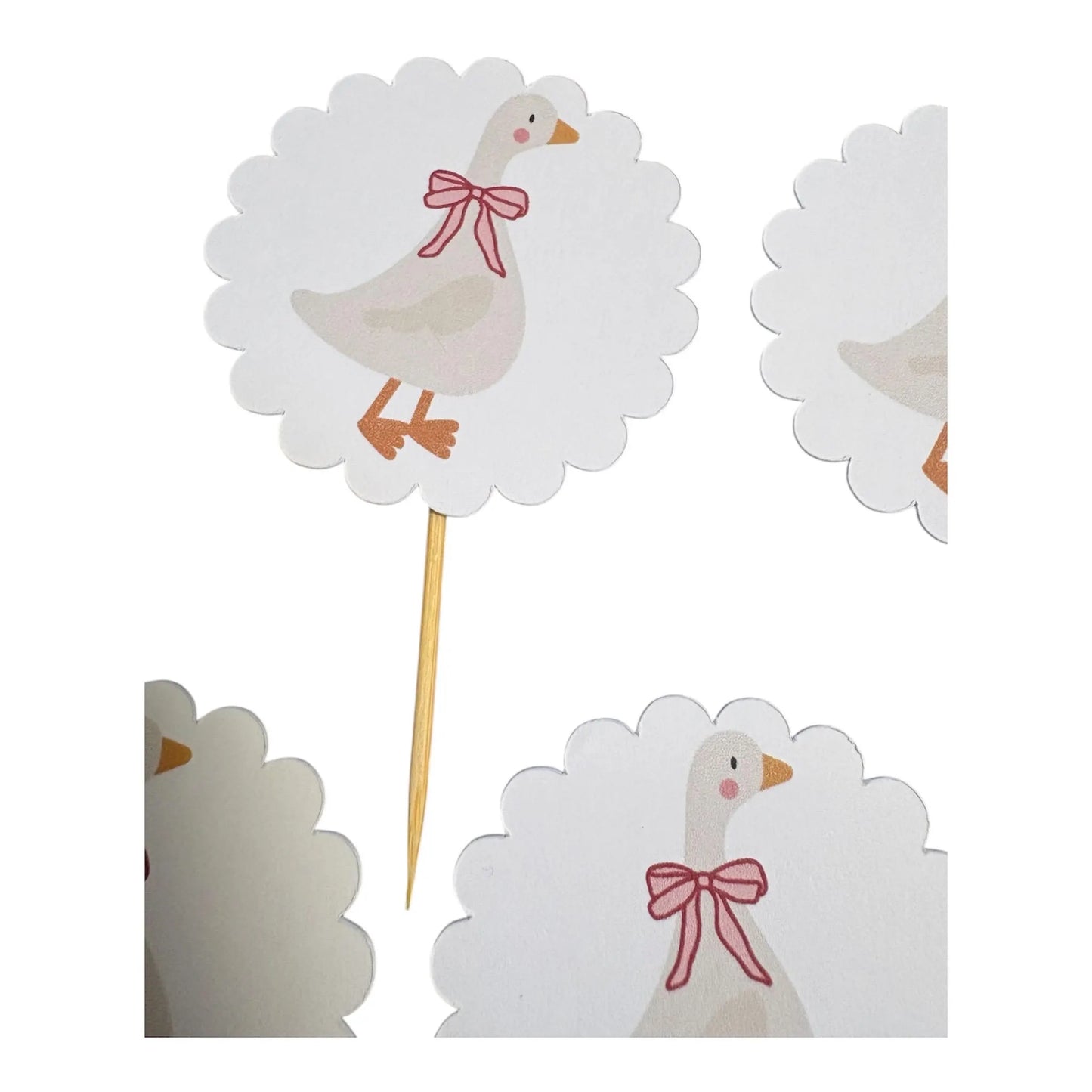 Goose Cupcake Toppers