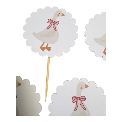 Goose Cupcake Toppers
