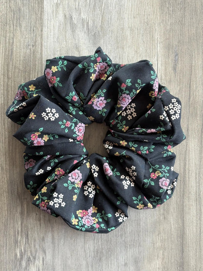 XL Secret Garden Floral Scrunchie