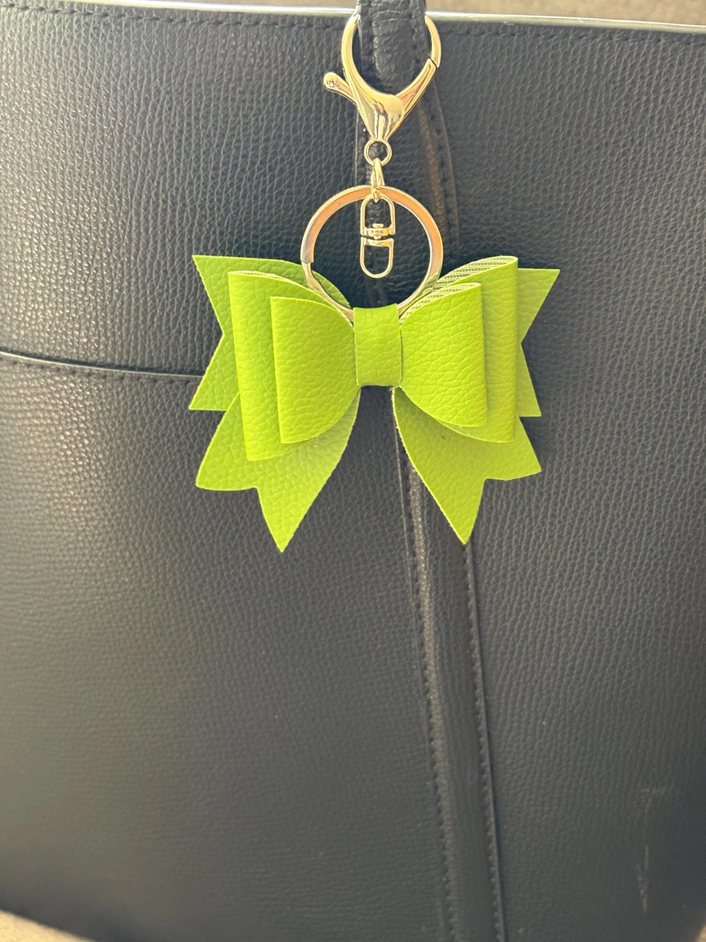 Bow Keychain – Bag Charm Accessory