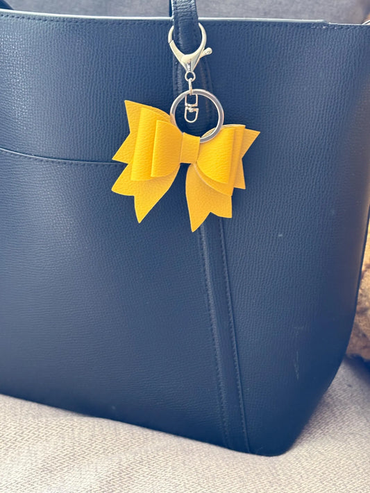Bow Keychain – Bag Charm Accessory