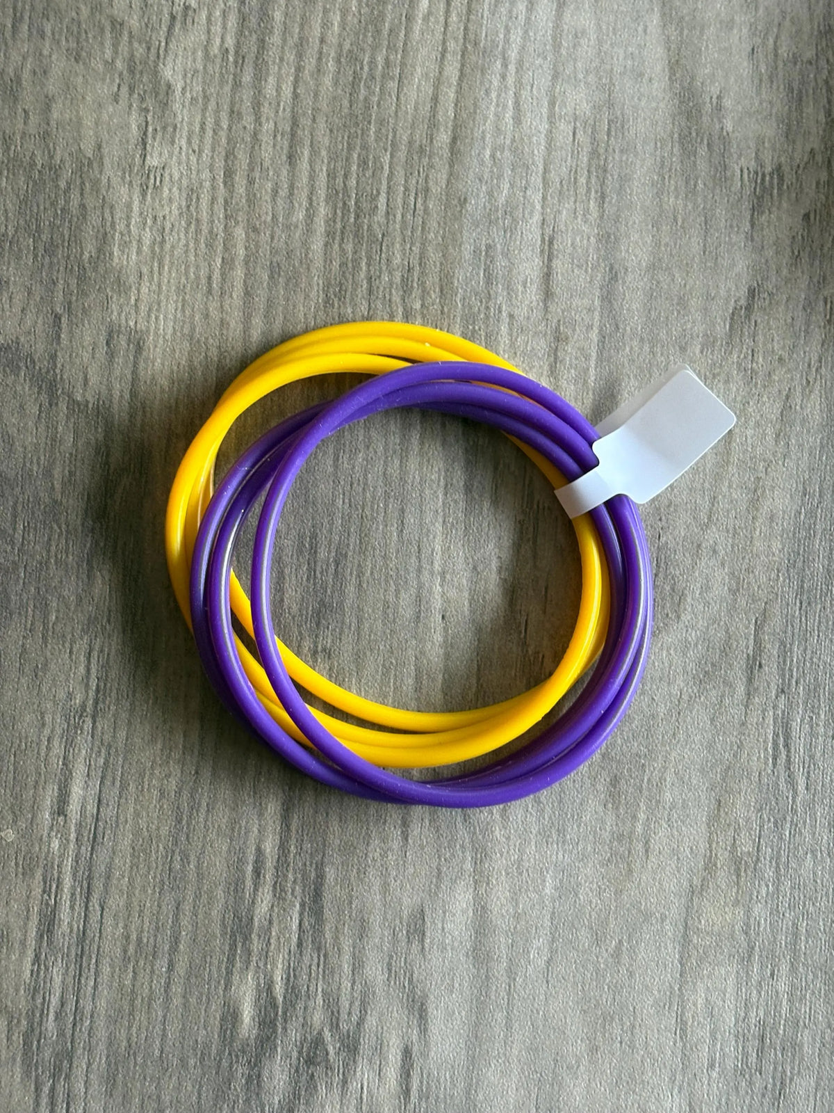 Sports Team Color Jelly Bracelets