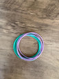 Women’s  Silicone Jelly Bracelets Mermaid Magic Stack