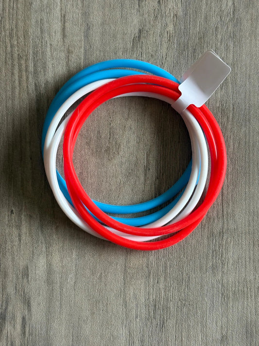 Sports Team Color Jelly Bracelets